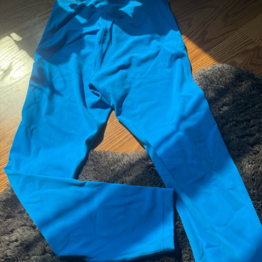 Lululemon Athletica Electric Blue Leggings